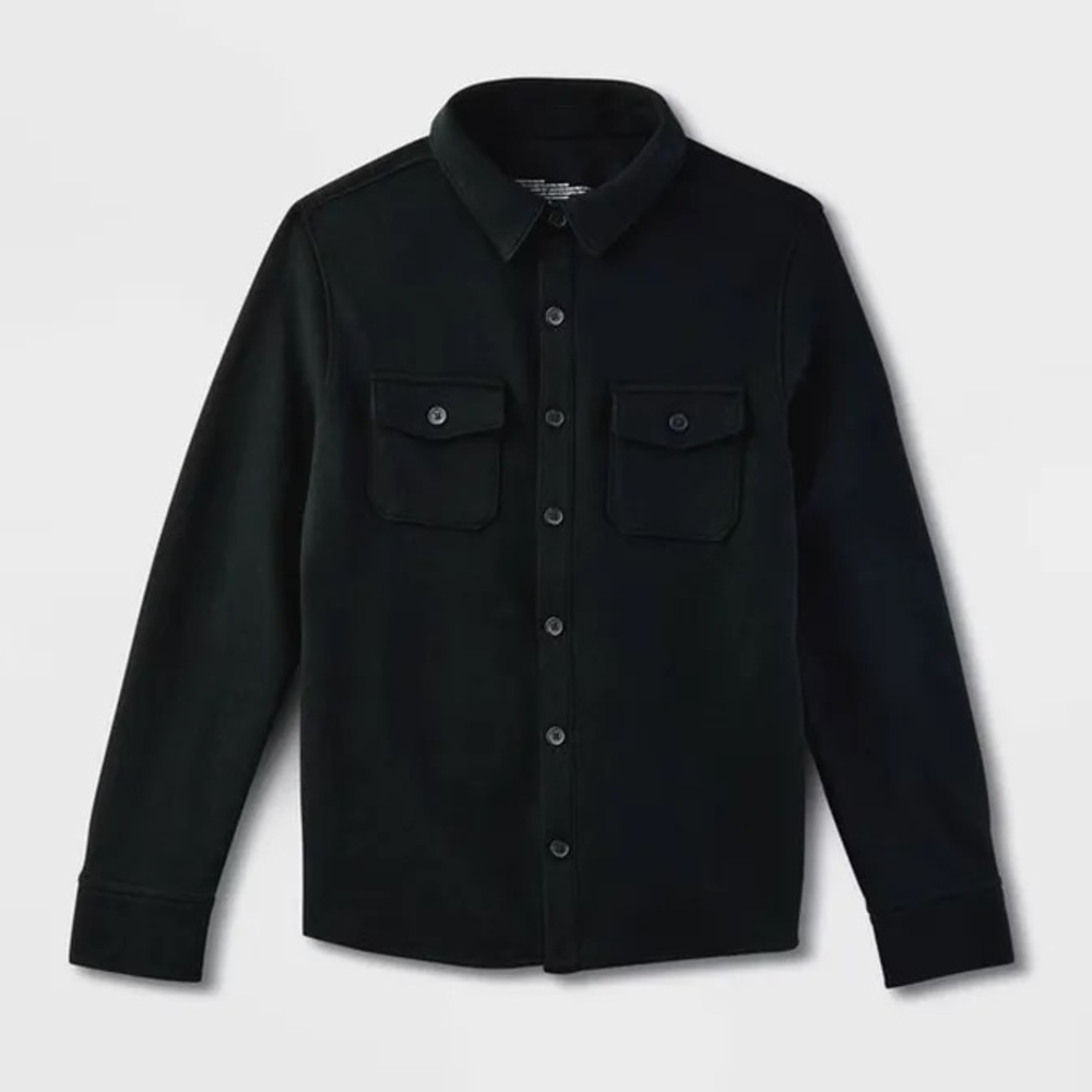 Boys' Knit Shirt Jacket